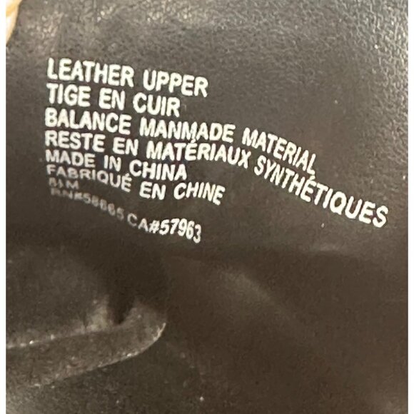 Nordstrom BP. Black Womens Suede Peep-Toe Block Heel Mules SZ 8.5M Slide Goth - Picture 10 of 11